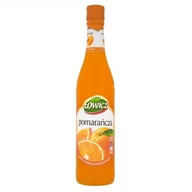 Syropy i koncentraty owocowe - Syrop ŁOWICZ pomarańczowy 400ml - miniaturka - grafika 1