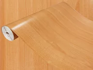 Meble modułowe i akcesoria - Okleina Naklejka Drewnopodobna Folia Buk 67x490cm - miniaturka - grafika 1