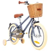 Rowery - Rower dziecięcy GERMINA Vintage 16 cali dla chłopca Niebieski - miniaturka - grafika 1