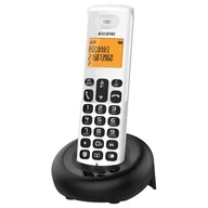 Telefony stacjonarne - ALCATEL E160 Biały - miniaturka - grafika 1