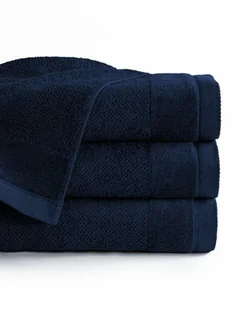 Ręcznik Vito 100X150 Granatowy Frotte Bawełniany 550 G/M2 - Ręczniki - miniaturka - grafika 1