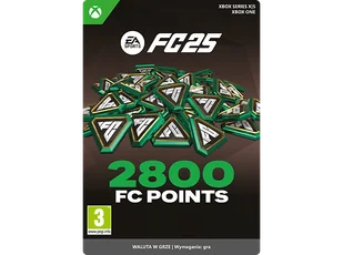 Kod aktywacyjny MICROSOFT Waluta w grze EA Sports FC 25 2800 Points Xbox Series/Xbox One - Kody i doładowania cyfrowe - miniaturka - grafika 1