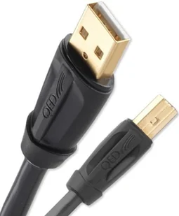 QED Kabel USB QED Performance od A do B (5 m), grafitowy 5036694041499 - Kable USB - miniaturka - grafika 2