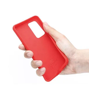 Crong Color Cover - Etui Huawei P40 (czerwony) - Etui i futerały do telefonów - miniaturka - grafika 7