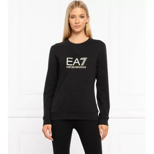 EA7 Bluza | Regular Fit - Bluzy damskie - miniaturka - grafika 1