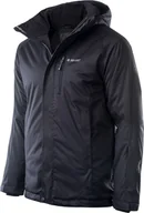 Kurtki narciarskie - Kurtka narciarska męska Hi-Tec Ango Czarna r. L - miniaturka - grafika 1