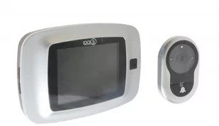 Wizjer drzwiowy elektroniczny z wbudowanym dzwonkiem, ekran LCD 3,2" - Akcesoria do drzwi - miniaturka - grafika 1