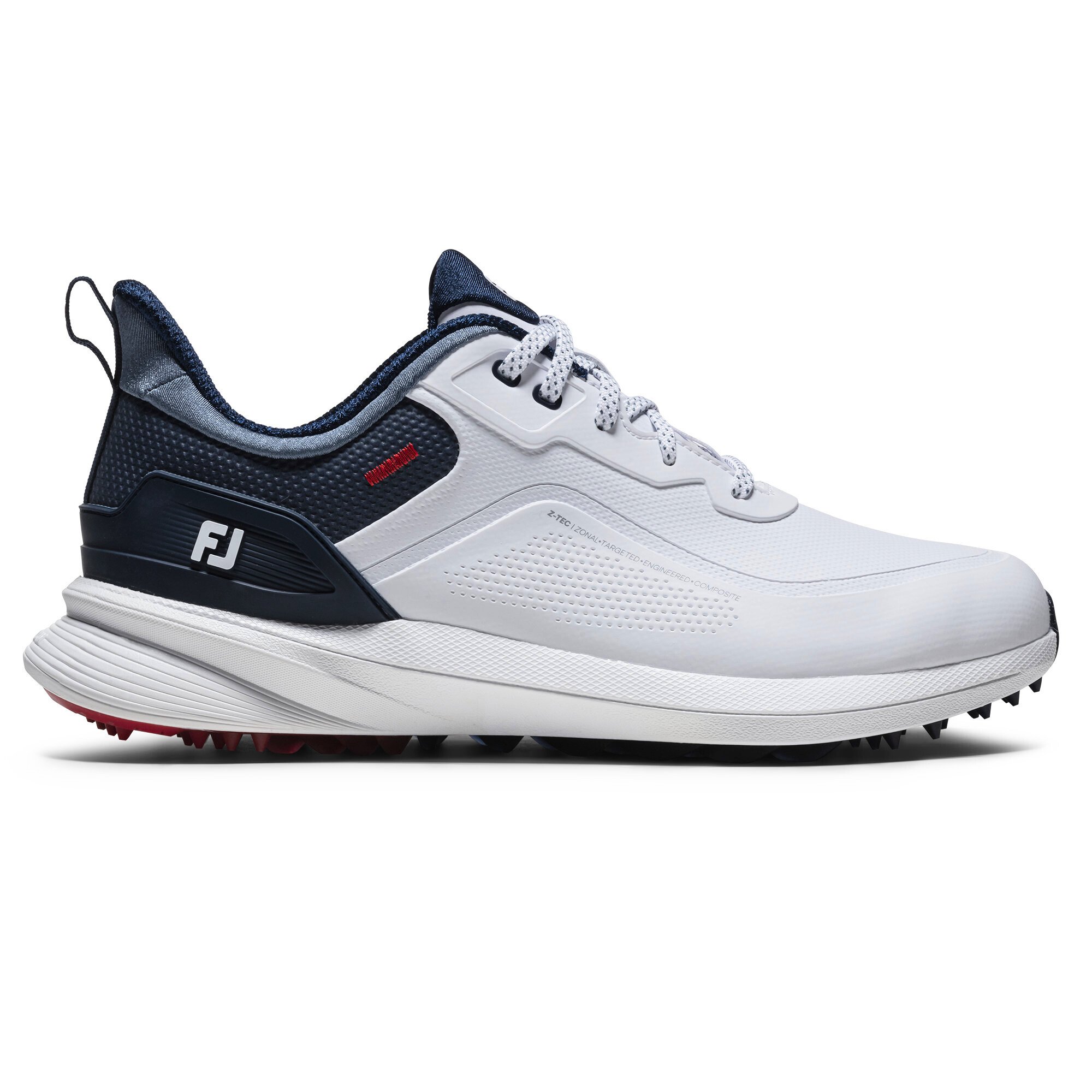 Męskie buty do golfa Footjoy Pro SL White/Blue/Red EUR 44,5