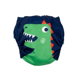 Zoocchini Pielucha Wielorazowa Aio Z 2 Wkładami Dinozaur Devin - Pieluchy - miniaturka - grafika 1