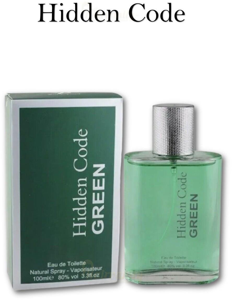 Fine Perfumery, Hidden Code Green, Eau De Toilette, For Men, 100 ml For Men