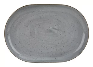 Lubiana Półmisek owalny 33cm Boss Grey 288198 - Miski i półmiski - miniaturka - grafika 1