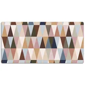 Podkładki na biurko - Podkładka na biurko Geometryczny mural retro 120x60 cm - miniaturka - grafika 1