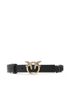 Pinko Pasek Damski Love Duble Belt H2 2022 PLT01 1H2114 Y7SP Czarny - Paski - miniaturka - grafika 1