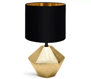 Aigostar - Lampa stołowa 1xE14/40W/230V złoty/czarny - Lampy stojące - miniaturka - grafika 1