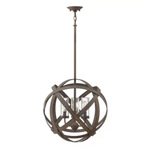 Hinkley CARSON HK/CARSON/3P lampa wisząca 3x40W E14 - Lampy ogrodowe - miniaturka - grafika 1