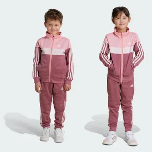 Dres Tiberio 3-Stripes Colorblock Shiny Kids - Odzież sportowa dziecięca - miniaturka - grafika 1