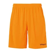 Spodenki damskie - uhlsport Męskie szorty Center Basic Shorts pomarańczowa Fluo Orange m - miniaturka - grafika 1