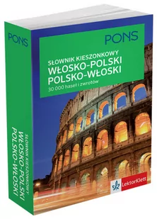 Pons Kieszonkowy słownik włosko-polski polsko-włoski - LektorKlett - Słowniki języków obcych - miniaturka - grafika 1