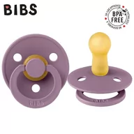 Smoczki uspokajające - Bibs Colour Mauve M Smoczek Uspokajający Kauczuk Hevea - miniaturka - grafika 1