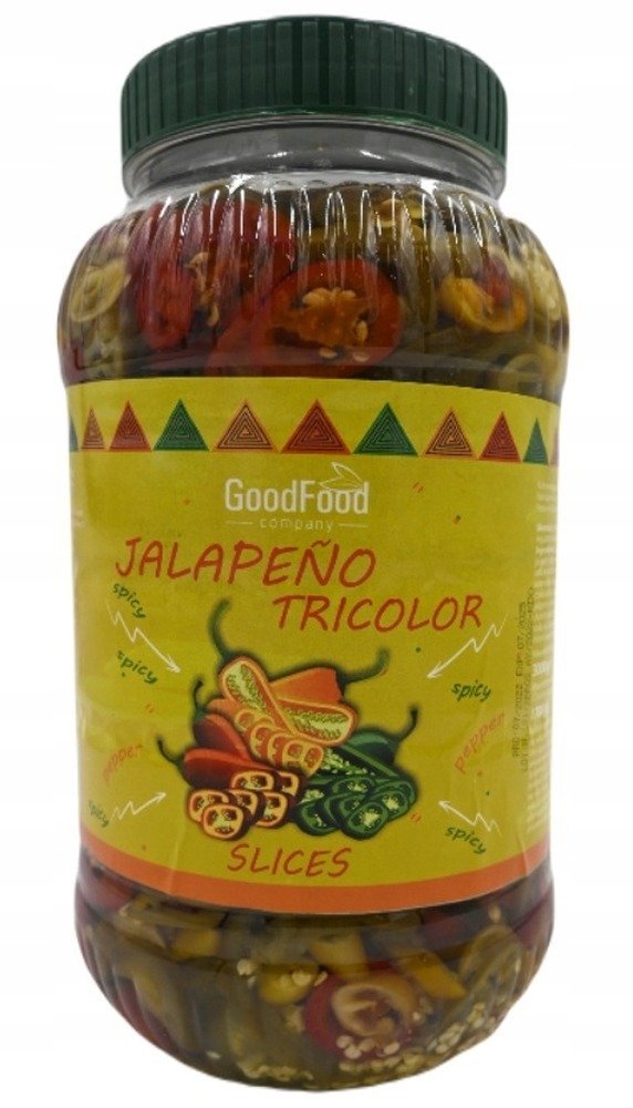 TGQ Papryka 3 kolory paski 2,5kg