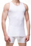 Koszulki męskie - Cornette Authentic 213 biała koszulka męska - miniaturka - grafika 1