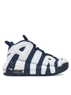 Buty dla chłopców - Nike Sneakersy Air More Uptempo (PS) FV5372 100 Granatowy - miniaturka - grafika 1