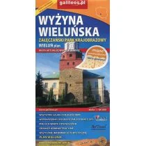 Wyżyna Wieluńska Załęczański Park Krajobrazowy Wieluń plan 1:60 000 - Studio Plan - Atlasy i mapy - miniaturka - grafika 1
