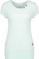 Koszulki i topy damskie - Alife and Kickin CocoAK A T-Shirt damski, miętowy nakrapiany, S - miniaturka - grafika 1