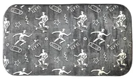 Maty piankowe - Świecący w ciemności dywan - Skate 60 x 110 cm - miniaturka - grafika 1