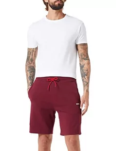 BOSS Męska bluza Headlo 1, dżersej, ciemny róż, L - Bluzy męskie - miniaturka - grafika 1