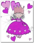 Plakaty - Little Princess plakat obraz 24x30cm - miniaturka - grafika 1