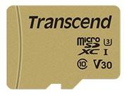 Karty pamięci - TRANSCEND TS8GUSD500S Transcend karta pamięci Micro SDHC 8GB Class 10 95MB/s + adapter - miniaturka - grafika 1