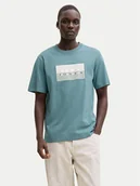 Koszulki męskie - Jack & Jones T-Shirt Fusion 12289863 Zielony Regular Fit - miniaturka - grafika 1