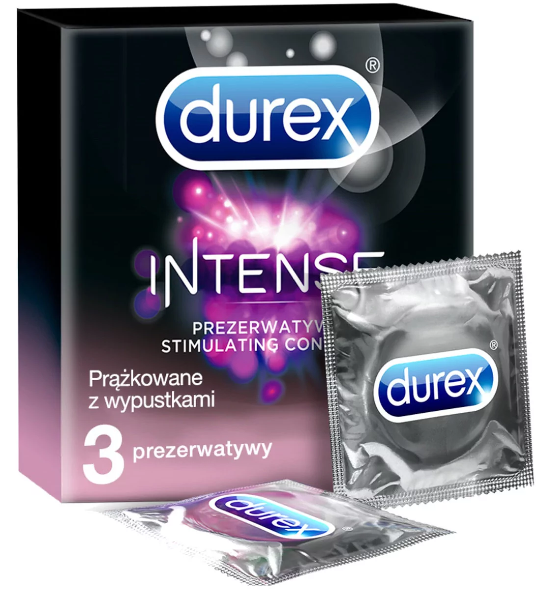 Prezerwatywy Durex Intense  << DYSKRETNIE   |   DOSTAWA 24h   |  GRATISY