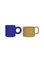 Kubki dla dzieci - Kubek Nomu Cup Opticblue/Lightrubber Oyoy - Zestaw 2 Sztuk - miniaturka - grafika 1