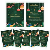 Ozdoby bożonarodzeniowe - KALENDARZ ADWENTOWY ZADANIA+CIEKAWOSTKI z25 Kr. Y2 - miniaturka - grafika 1