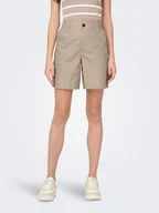 Spodenki damskie - ONLY Szorty w kolorze szarobrązowym - miniaturka - grafika 1