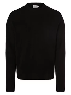 Calvin Klein - Sweter męski, czarny - Swetry męskie - miniaturka - grafika 1