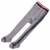 Skarpetki damskie - TOMMY HILFIGER RAJSTOPKI DZIECIĘCE GREY 701210511 002 - Rozmiar: 62-68 - miniaturka - grafika 1