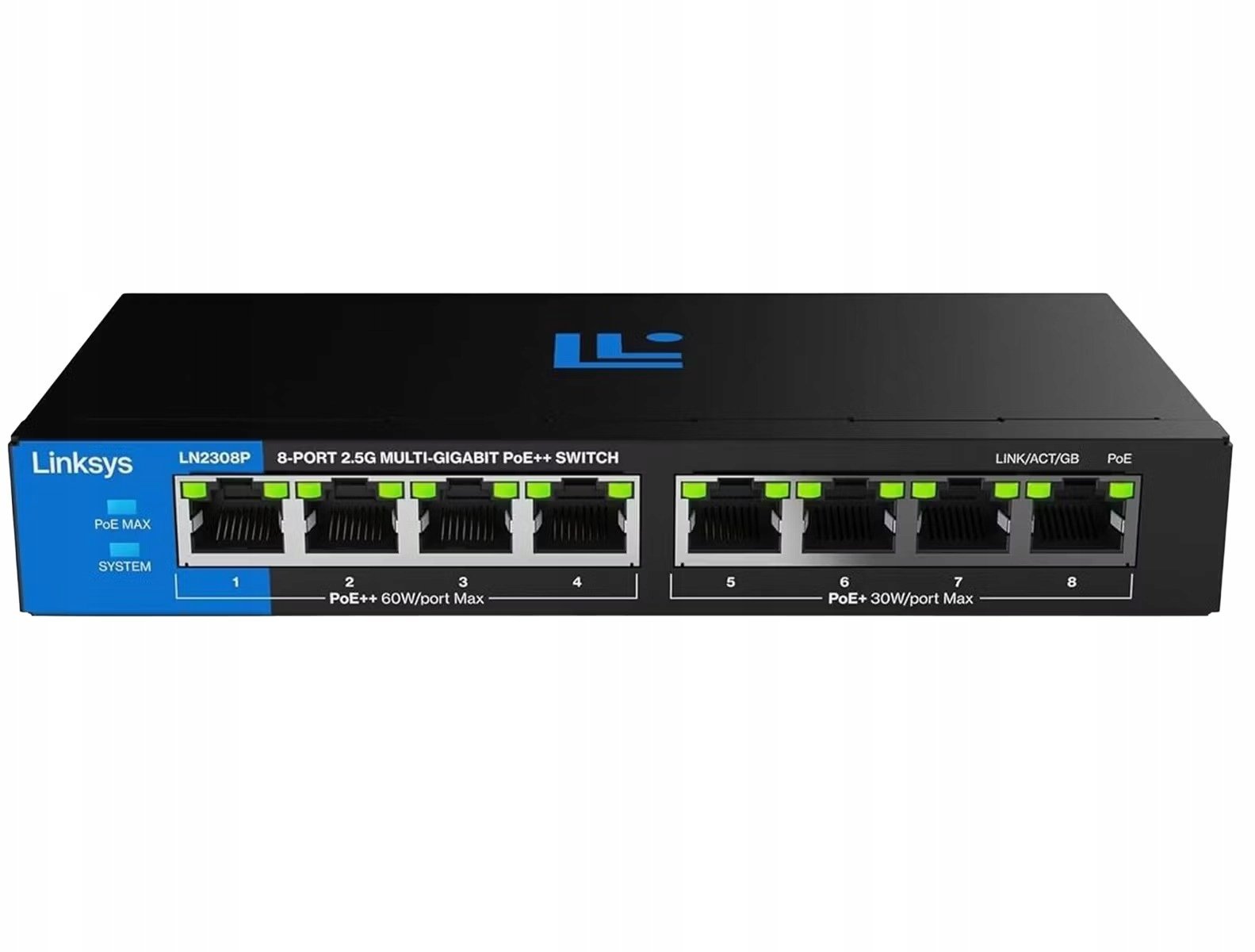 Switch Linksys Linksys Switch, Poe, 2.5 Gigabit, Unmanaged 8-Port