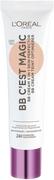 Kremy BB - Loreal Paris Paris Wake Up & Glow BB Cest Magic krem BB odcień Light 30 ml - miniaturka - grafika 1