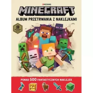 Album przetrwania z naklejkami Minecraft | - Poradniki hobbystyczne - miniaturka - grafika 2