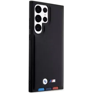 Etui BMW BMHCS23L22PTDK do Samsung Galaxy S23 Ultra S918 Leather Stamp Tricolor czarny/black - Etui i futerały do telefonów - miniaturka - grafika 8