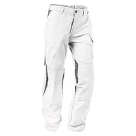 Spodnie męskie - Kubler 2L465365-1095-64 spodnie Vita Mix rozmiar 64 białe/średnie szare - miniaturka - grafika 1