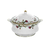 Inne naczynia kuchenne - Chodzież WAZA IWONA B013 2,5L ZŁOTA RÓŻA PORCELANA 5903353480626 - miniaturka - grafika 1