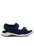 Buty dla chłopców - ECCO Sandały X-TRINSIC K 71064302303 Niebieski - miniaturka - grafika 1