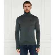 Swetry męskie - Napapijri Wełniany golf DAMAVAND Regular Fit - miniaturka - grafika 1
