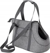 Transportery dla kotów - DOGGY R3 TORBA GRAFIT EKOLEN - miniaturka - grafika 1