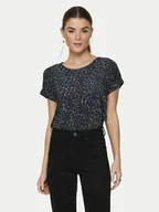 Koszulki i topy damskie - ONLY T-Shirt Moster 15182852 Szary Regular Fit - miniaturka - grafika 1