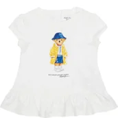 Bluzy dla dziewczynek - POLO RALPH LAUREN Bluzka | Regular Fit - miniaturka - grafika 1